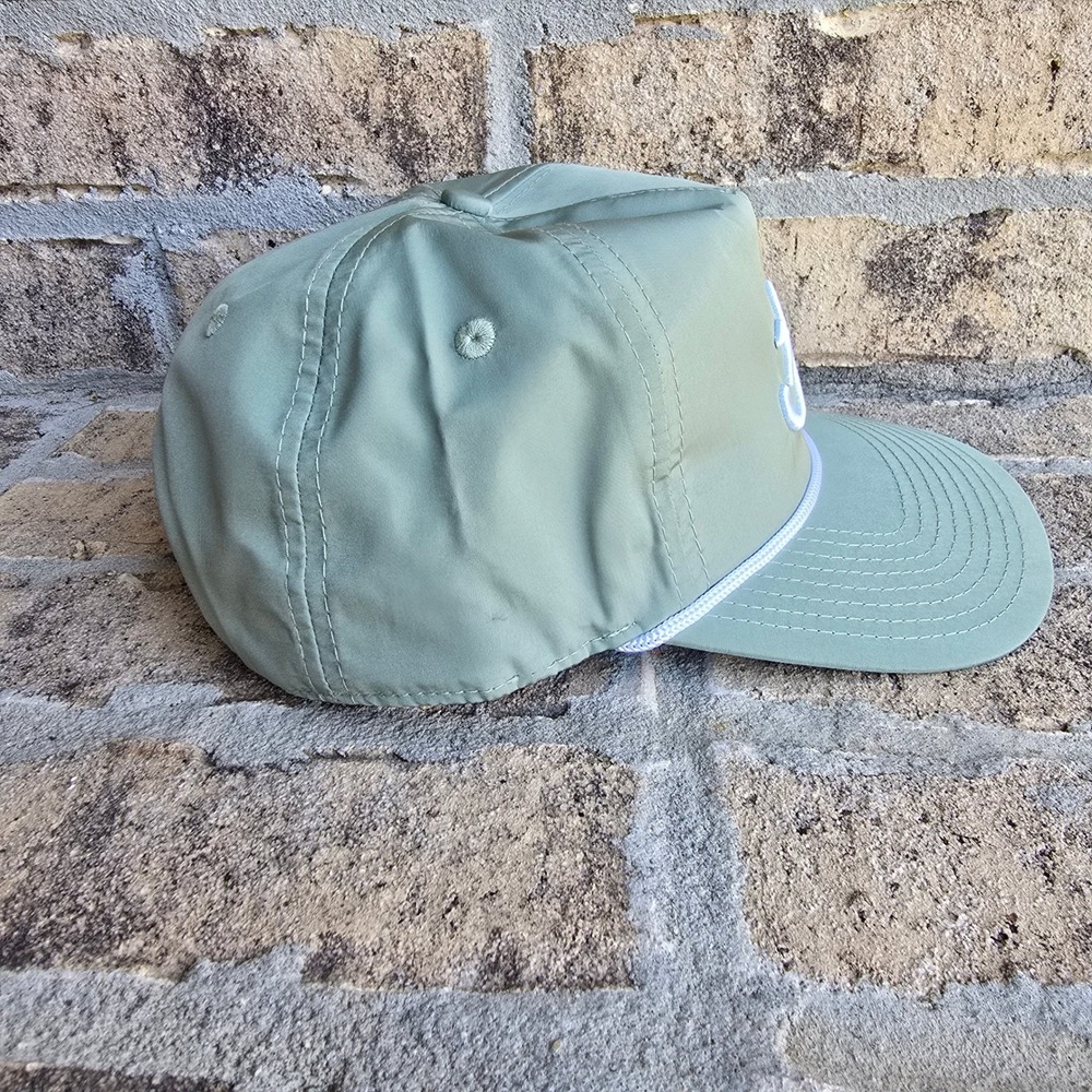 Bad Birdie Bad Rope Hat Washed Sage Green Snapback Golf Cap BBH002-702 NEW - Picture 3 of 8